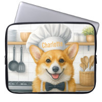 Personalized Name Pembroke Welsh Corgi Dog Chef