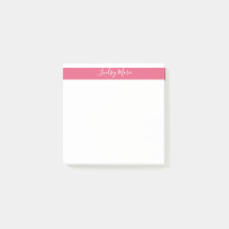 PERSONALIZED name Post-It notes