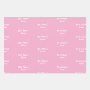 Personalized Name Stylish Modern Merry Christmas Wrapping Paper Sheet