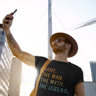 Personalized Name The Man The Myth The Legend T-Shirt