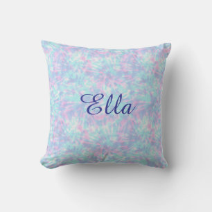 Personalized name Tie & Die Cushion