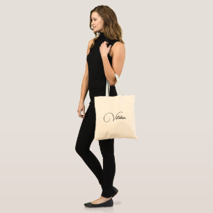 Personalized Name Tote Bag