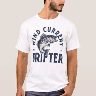 Personalized Name Wind Drift Bass T-Shirt