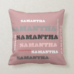 Personalized NAME wordcloud gifts Cushion