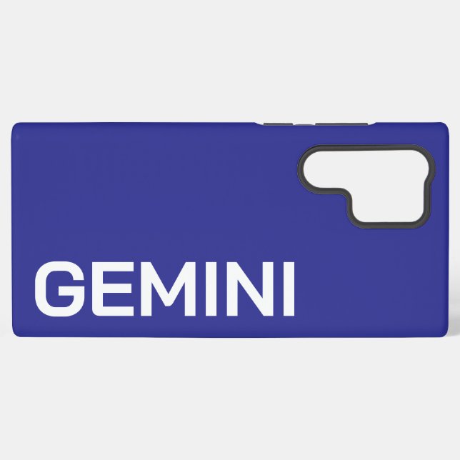 PERSONALIZED NAME ZODIAC SIGN STYLISH MODERN  SAMSUNG GALAXY S22 ULTRA CASE (Back Horizontal)