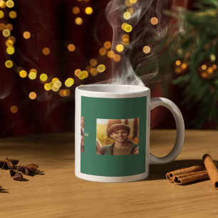 Personalized Namesake Family Photo and Year Design Coffee Mug