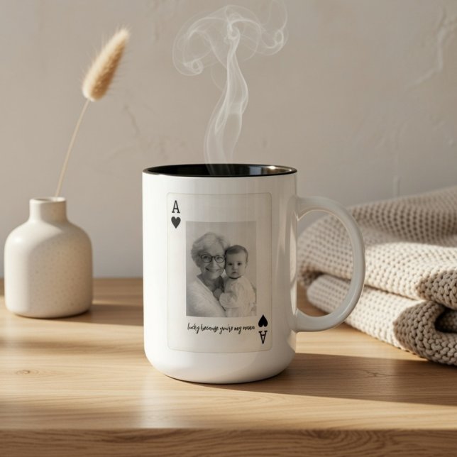 Personalized Nana Mug with Photo – Custom Grandma  (Creator Uploaded)