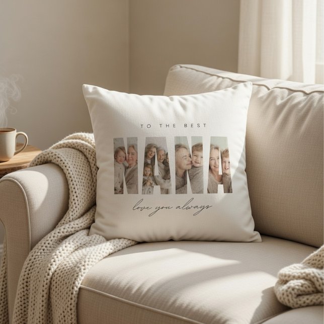 Personalized NANA Photo Custom Cushion (Creator Uploaded)