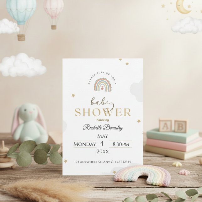 Personalized New Baby Shower Card (Creator Uploaded)