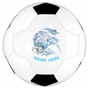 PERSONALIZED NEW ZEALAND KIWI PAUA FOOTBALL