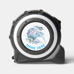 PERSONALIZED NEW ZEALAND KIWI PAUA TAPE MEASURE 1