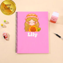 Personalized Notebook for girls