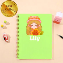 Personalized Notebook for girls
