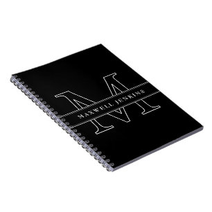 Personalized Notebook with Monogram & Name