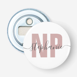 Personalized NP Nurse Practitioner Graduation Chic Bottle Opener