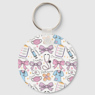 Personalized Nurse Keychain | Custom Nurse Name