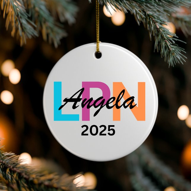 Personalized Nurse Ornament 2025, Custom rn,np (Creator Uploaded)