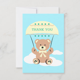 Personalized Nursery wall Art Thank You Card