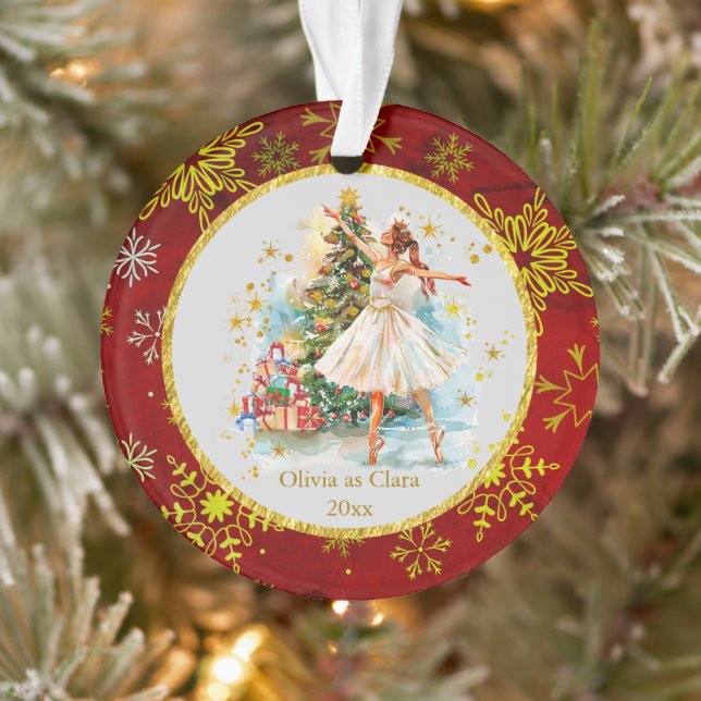 Personalized Nutcracker Ballet Christmas - Gift Ornament (Tree)