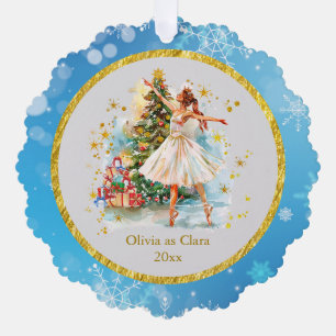 Personalized Nutcracker Ballet Christmas - Gift Tree Decoration Card
