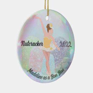 Personalized Nutcracker Ornament - Bon Bon