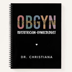 Personalized OBGYN Obstetrician Gynecologist Notebook