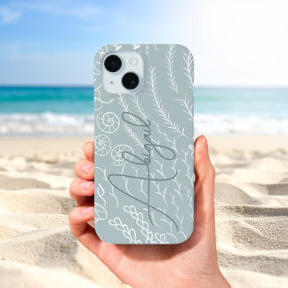 Personalized Ocean Coral Reef Beachy iPhone 15 Case