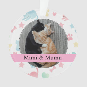 Personalized Ornament – Mimi & Mumu Cats