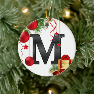 Personalized Ornament with Letter