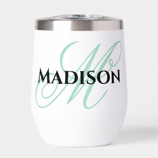 Personalized outdoor wine glass thermal wine tumbl