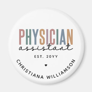 Personalized PA Physician Assistant Graduation Magnet