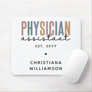 Personalized PA Physician Assistant Graduation Mouse Mat
