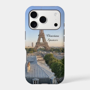 Personalized Paris City Skyline