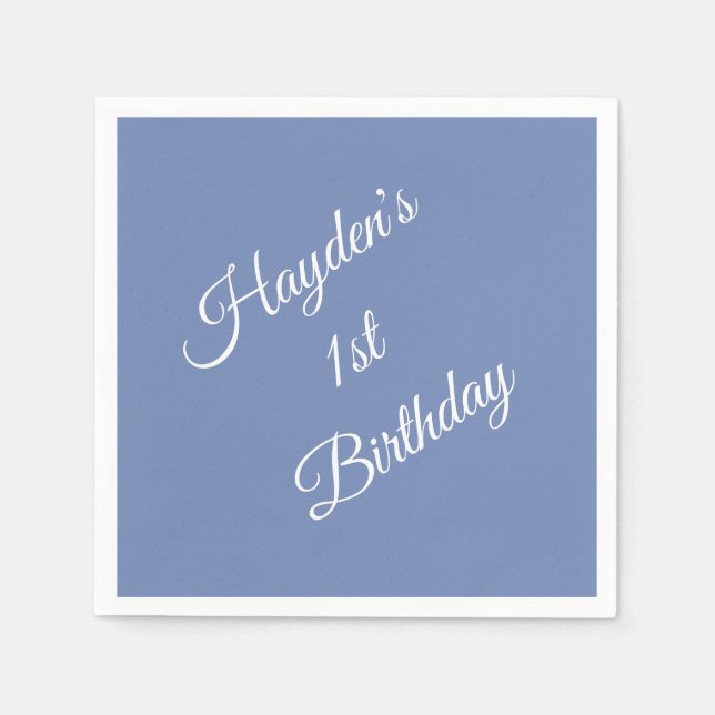 Personalized Party Napkins (Front)