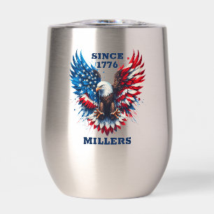 Personalized Patriotic Colors America Bold Eagle