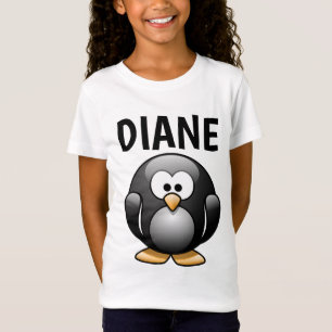 PERSONALIZED PENGUIN BIRTHDAY T-SHIRTS - ADD NAME