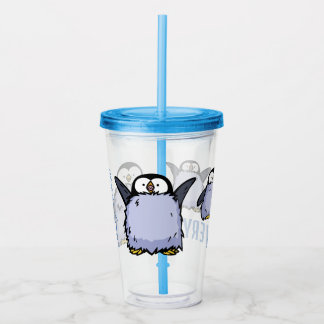 Personalized Penguin Chick Big n Happy Tumbler