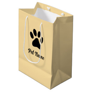 Personalized pet animal Birthday gift bag