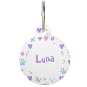 Personalized Pet ID Tag with Name and Phone Number