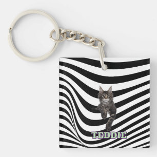 Personalized Pet Lover Keychain for Mom