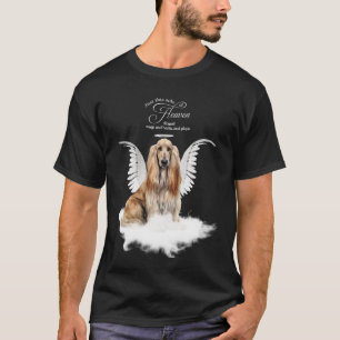 Personalized Pet Memorial Afghan Hound Dog T-Shirt