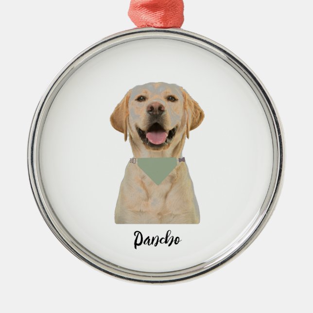 PERSONALIZED PET ORNAMENT  (Front)