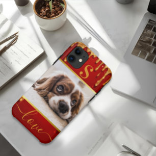 Personalized pet photo dog lover keepsake Case-Mat iPhone 11 Case