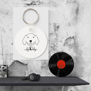 Personalized Pet Photo Dog Lover Keepsake Keychain