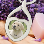 Personalized Pet Photo Keepsake Dog Lover Key Ring<br><div class="desc">Carry your pet with you everywhere you go with this custom pet photo keychain ! A must have for every dog mom and dog dad ! 
Personalized Pet Photo Dog Lover Keepsake keychain</div>