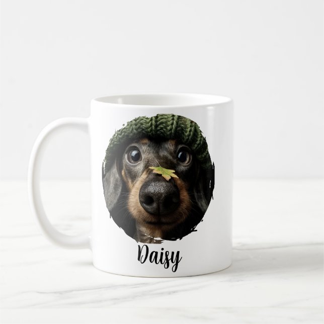 Personalized Pet Photo Mug with Name | Modern Cute (Left)