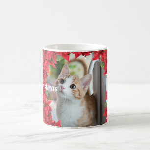 Personalized Pet's Photo Christmas Coffee Mug