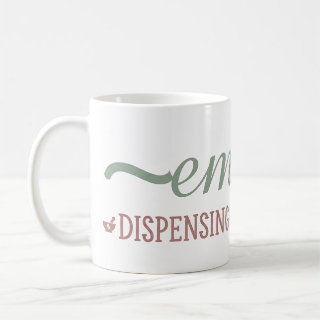 Personalized Pharmacist Quote Mug (Left)