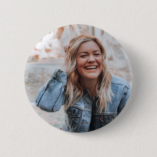 Personalized Photo 6 Cm Round Badge