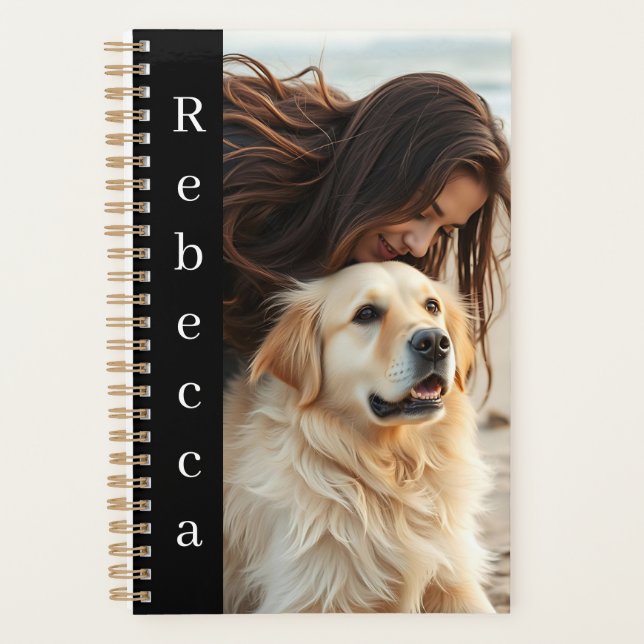 Personalized Photo and Name  Planner (Front)